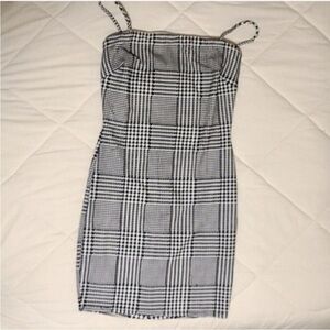 Fashion Nova Monochrome Chic Dress